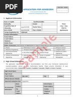 Application Form PDF