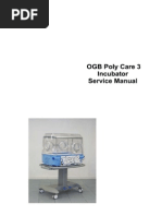 Ginevri OGB PolyCare 3 Incubator - Service Manual