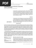 Tecnologías Actuales Aplicadas Al Desarrollo Urbano Sustentable