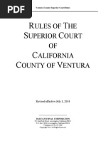 Ventura County Rules of Court