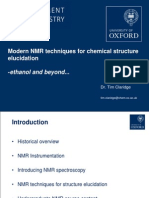 DR Tim Claridge - Modern NMR Techniques For Chemical Structure Elucidation