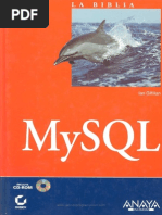 La - Biblia.De - Mysql Anaya - Multimedia PDF