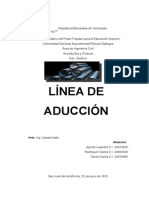 Lineas de Aduccion