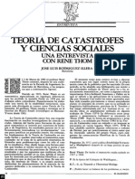 René Thom de La Teoria de Las Catastrofes.