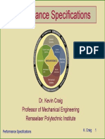 Control System Performance Specifications