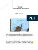 Performance of Marine Vehicles at Sea Prof. S.C. Misra Prof. D. Sen Department of Ocean Engineering and Naval Architecture