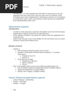 Chapter 3 - Testamentary Capacity - Capacity To Sign As A Witness