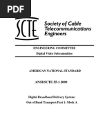 Engineering Committee Digital Video Subcommittee: ANSI/SCTE 55-1 2009