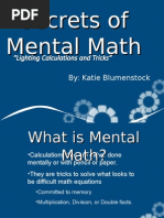 Mental Math