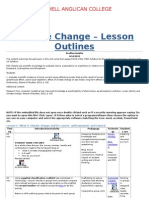 Lesson Outlines Climate Change