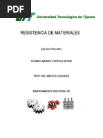 Ejercicios Resistencia de Materiales