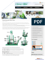 Small Biomass Pellet Plan