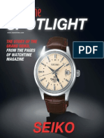 Watch Time Magazine Spotlight Grand Seiko 