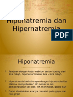 Gangguan Keseimbangan Cairan Dan Elektrolit (Hiponatrium)