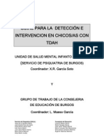 Tdah: Guias para La Detección e Intervencion