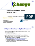 DSX InfoSphere DataStage Is Big Data Integration 2013-05-13