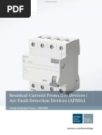 SENTRON Residual Current Protective Devices AFDDs Complete English 10 2014 201502111453105536