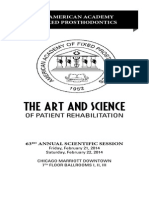 Eposter For Art & Science of Patient Preparation