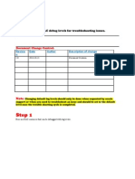 Steps To Set RAC Debug Levels For Troubleshooting Issues