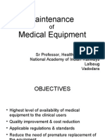 Medical Equipment Maintenance