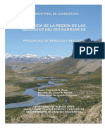 Geología de La Región de Las Nacientes Del Río Barrancas (Neuquén - Mendoza - Argentina)