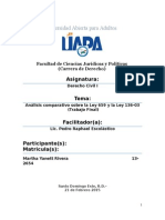 Analisis Comparativo de La Ley 659 y 136-03