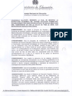 Ordenanza 03 - 2013 - Estructura Sistema Educativo RD