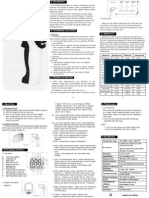 700-En-00 Infrared Thermometer Instruction Manual