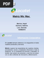 Matriz Mic Mac Locatel