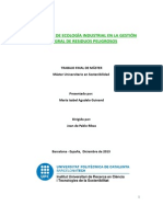 Aplicaciones de Ecologia Industrial en La Gestion de Residuos