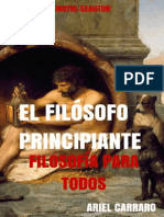 Filosofía para Todos. El Filósofo Principiante.