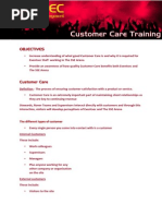 Eventsec Customer Care Training