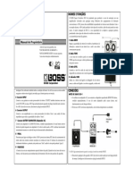 Manual Boss SD-1 - PT