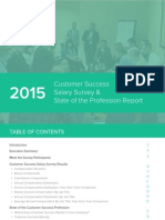 Customer Success Salary Survey & State of The Profession Report