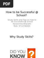 How To Be Successful at School