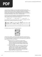 Guitar Lessons - Chromaticism PDF