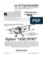 Avion Ultraligero Gere Sport (Planos)