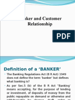 Banker and Customerrelationship