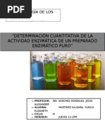 Enzimas Determinación Cuantitativa