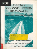 Diseño y Construccion de Canales - Francisco Coronado Del Aguila