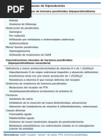 Causas Hipocalcemia