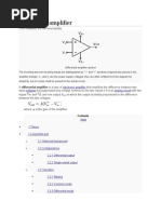 Differential Amplifier 123