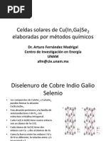 Electrodeposition of Cu-In-Ga-Se Solar Cells (Arturo Fernández) L