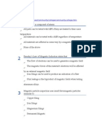 Magnetic Particle Inspection Quiz