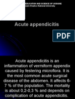 Acute Appendicitis