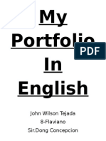 My Portfolio in English