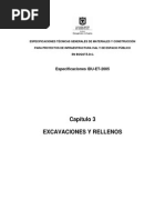 Capitulo 3. Excavaciones y Rellenos