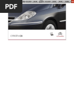 Citroen C8 Owners Handbook PDF