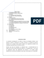 Diabetes Mellitus MONOGRAFIA PERSONA Y SU ACCION