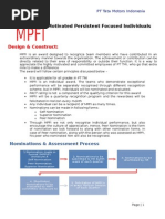 Motivated Persistent Focused Individuals: Design & Construct